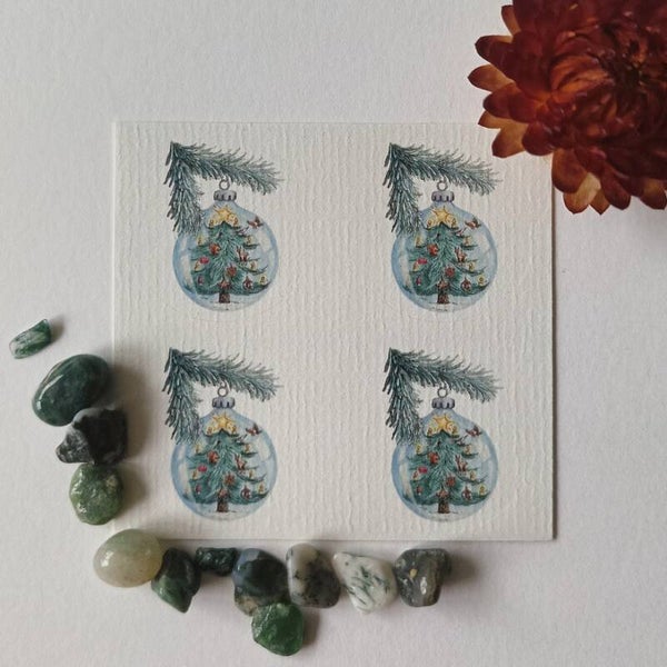 Stickerset Kerstbal / Yulebal