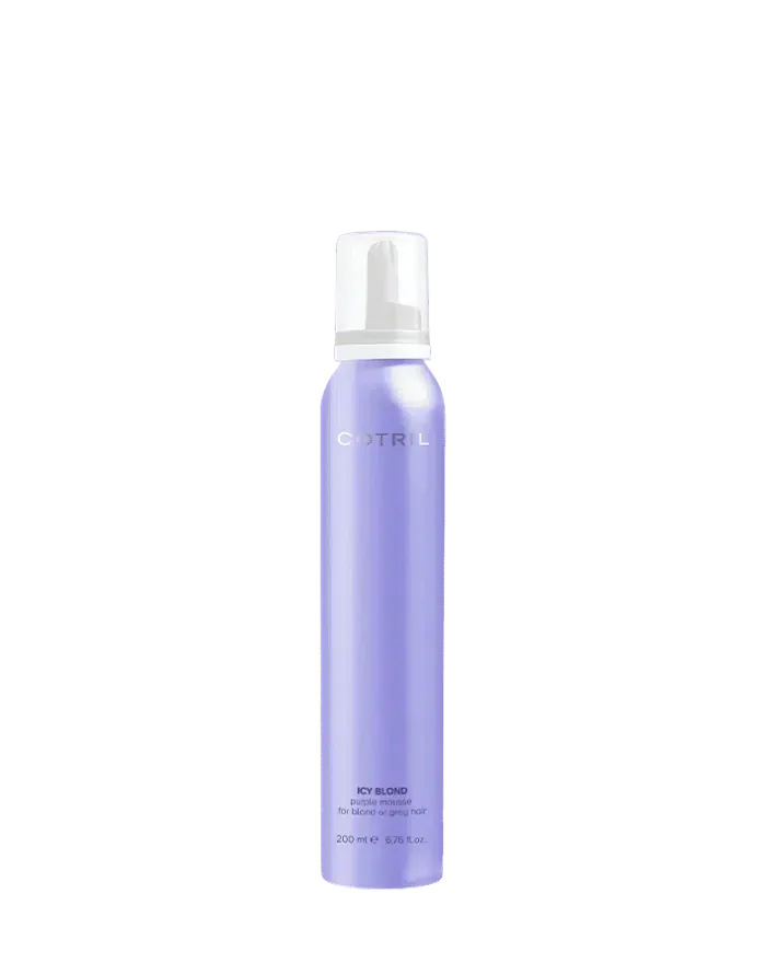 ICY BLOND PURPLE MOUSSE Conditioning anti-yellow mousse