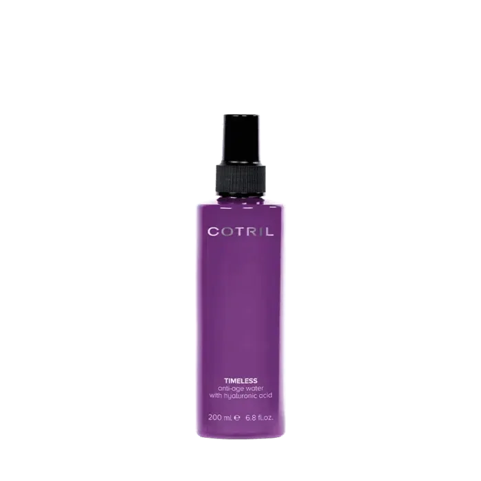 TIMELESS ANTI-AGING WATER WITH HYALURONIC ACID Smoothing anti-aging treatment