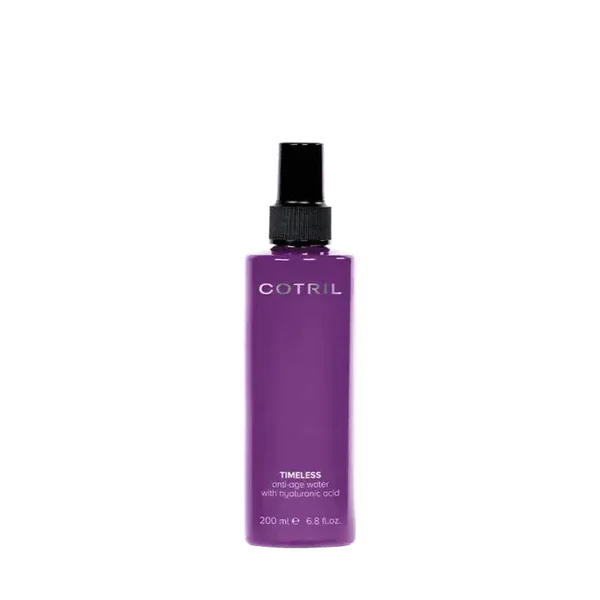 TIMELESS ANTI-AGING WATER WITH HYALURONIC ACID Smoothing anti-aging treatment