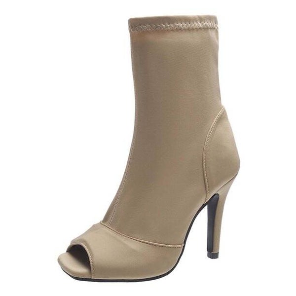 Ankle Boots „Soft Nude“