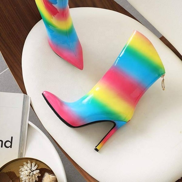 Stiefelette „Rainbow Shine“