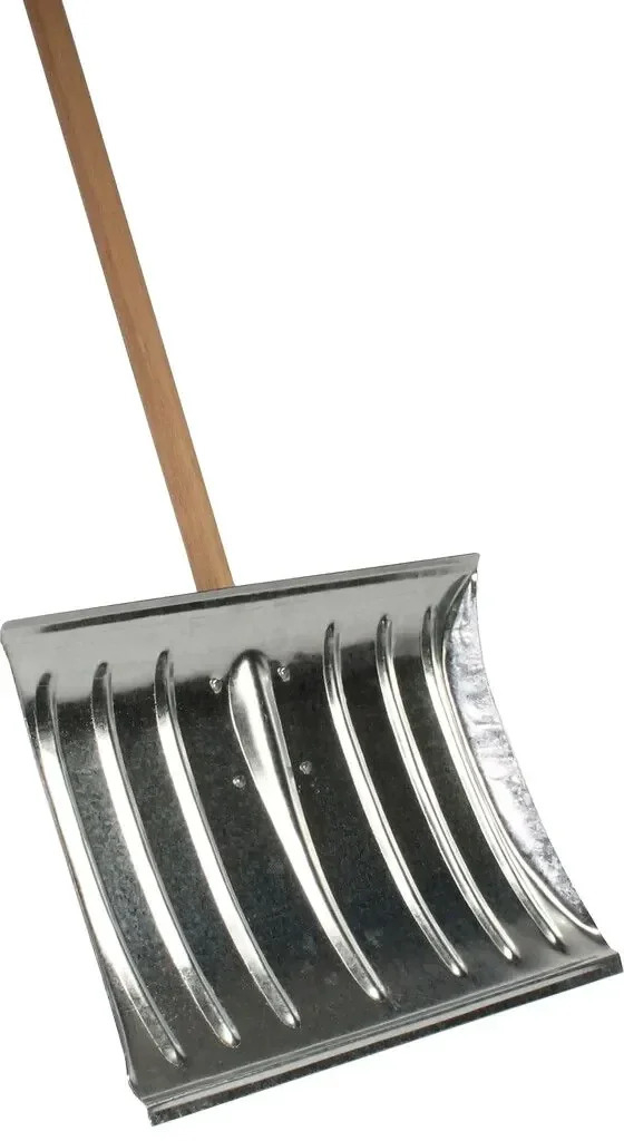 Sneeuwruimer metaal met steel