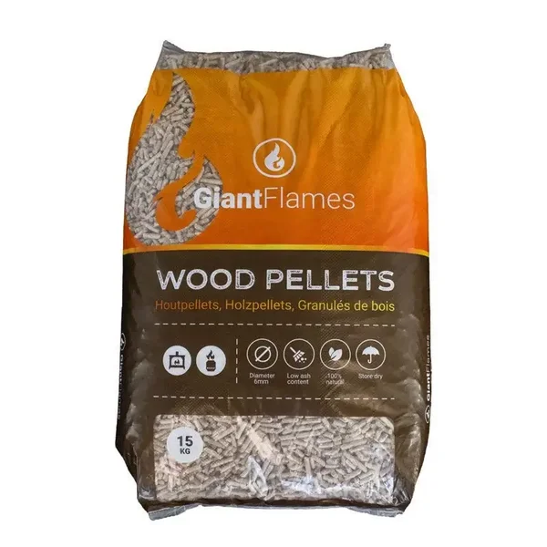 Giant Flames houtpellets 15KG