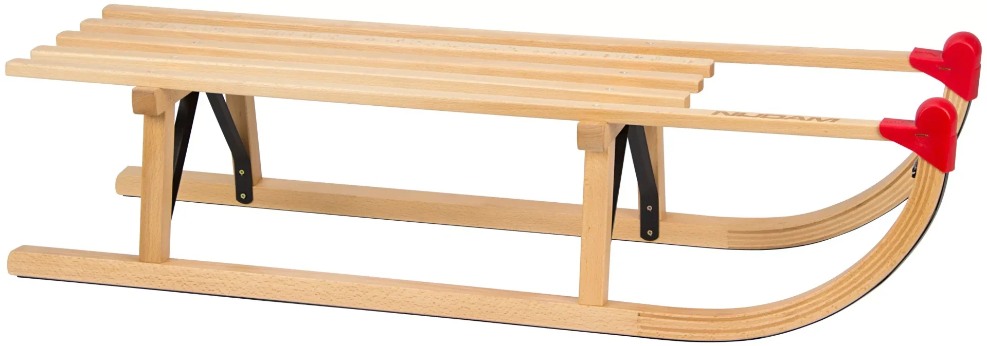 Slede hout, type Davos 100cm