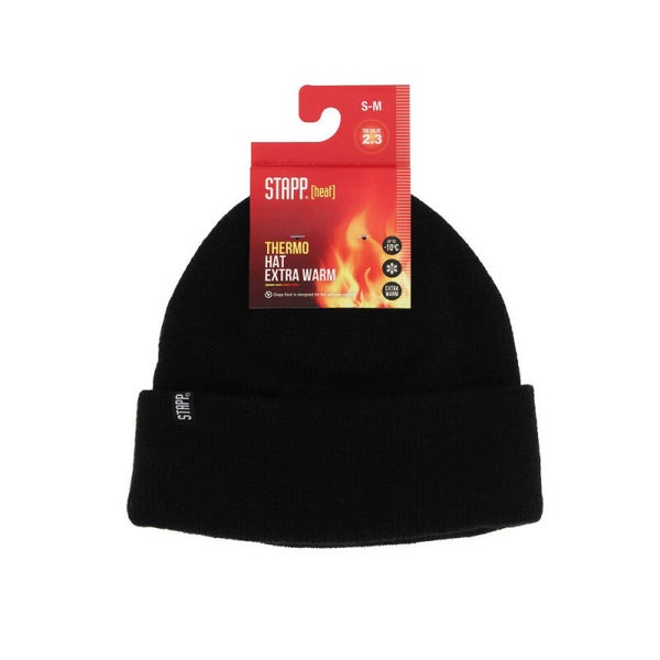 Thermomuts thinsulate Stapp HEAT Zwart 1-pack