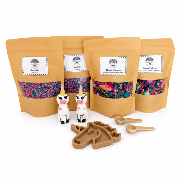 Sensorische speelset Thema Unicorn XXL