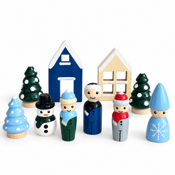 Pegdolls winterdorp
