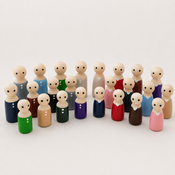 Familie pegdolls set 1