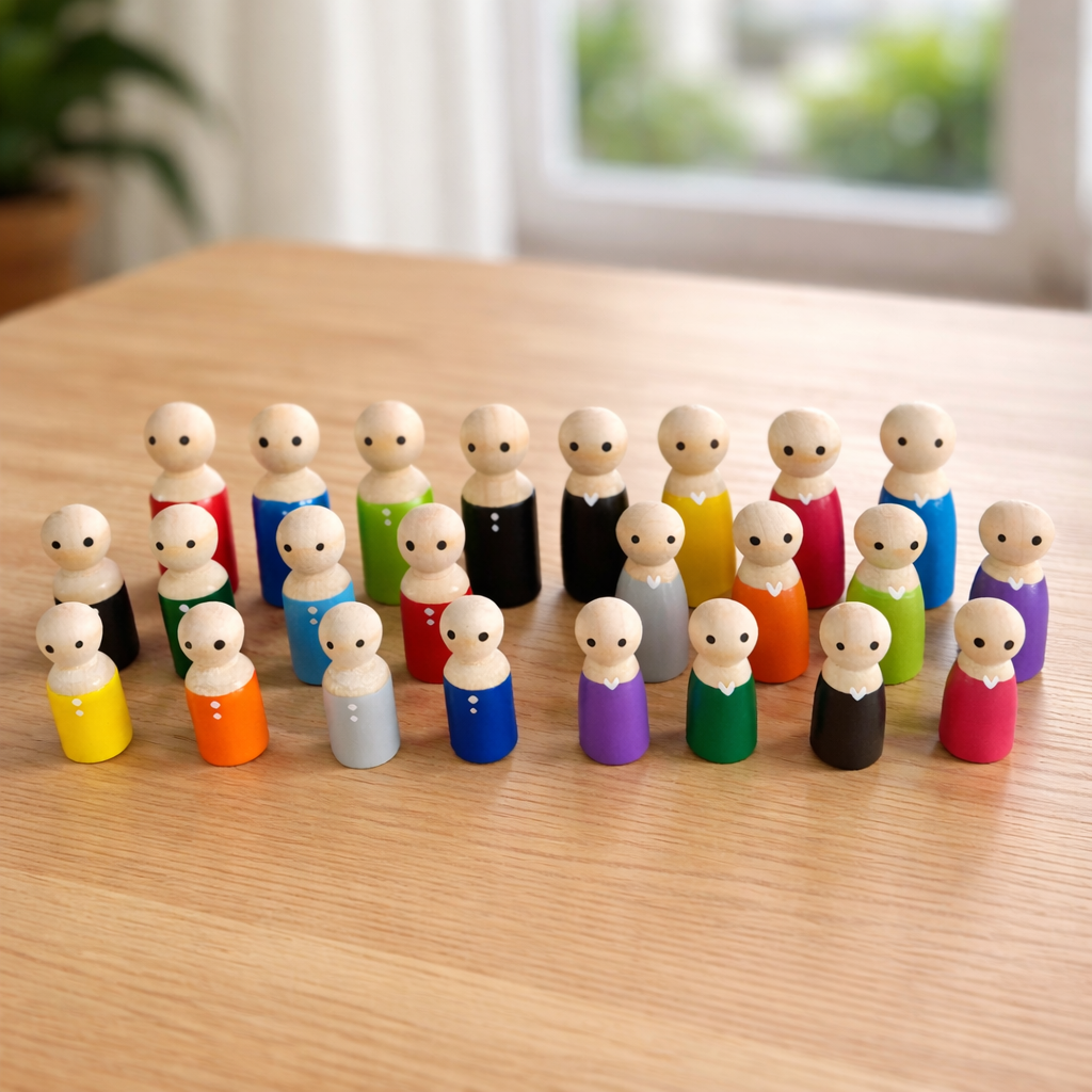 Familie pegdolls set 2