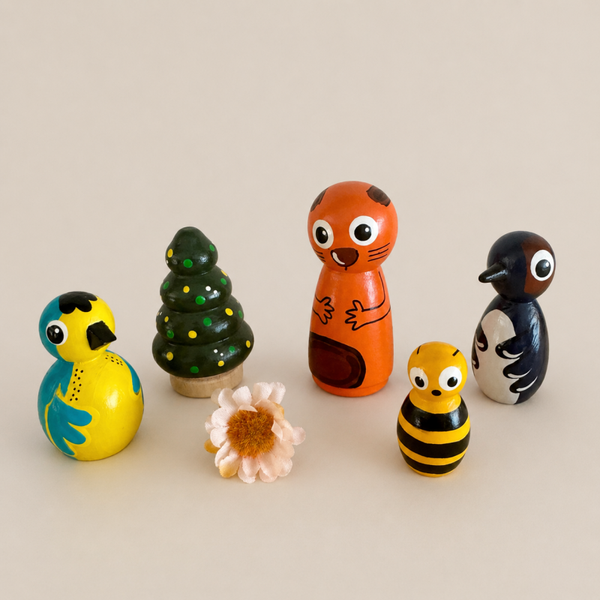 Dat is mijn bloem pegdolls set