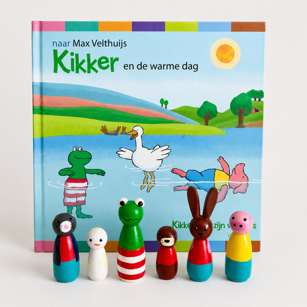 Pegdolls Kikker en zijn vriendjes