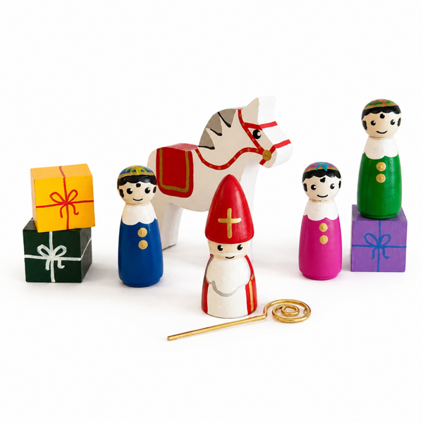 Sinterklaas pegdolls set XXL