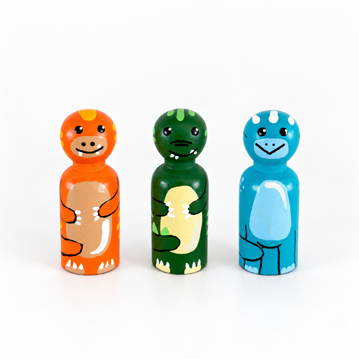 Dinosaurus pegdolls