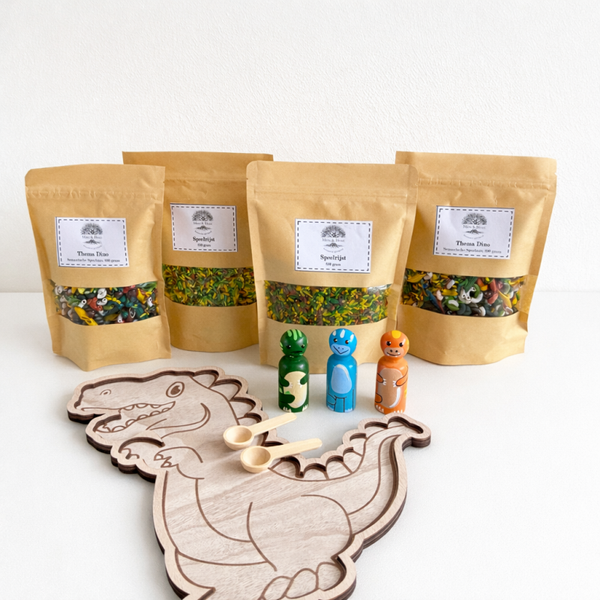 Sensorische speelset Thema Dinosaurus XXL