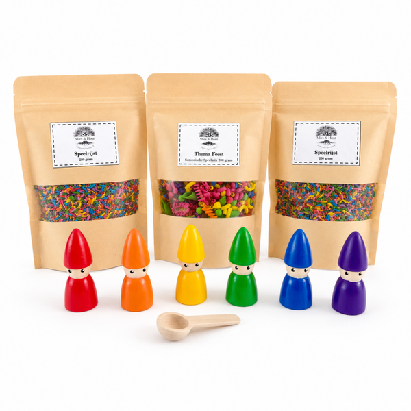 Sensorische Regenboog set