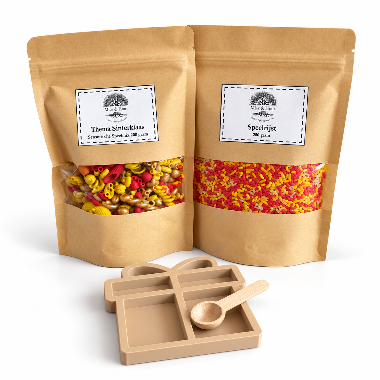 Sensorische speelset Sinterklaas Mini