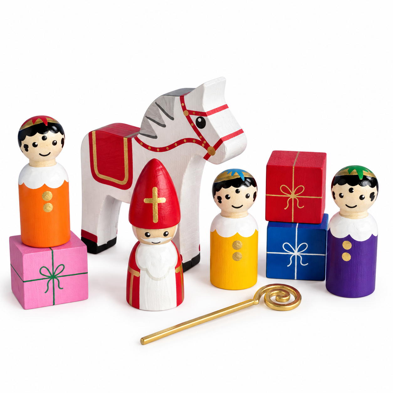 Sinterklaas pegdoll set XXL