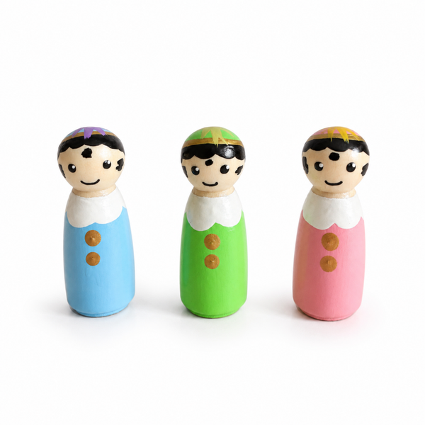 Pastel pietjes set