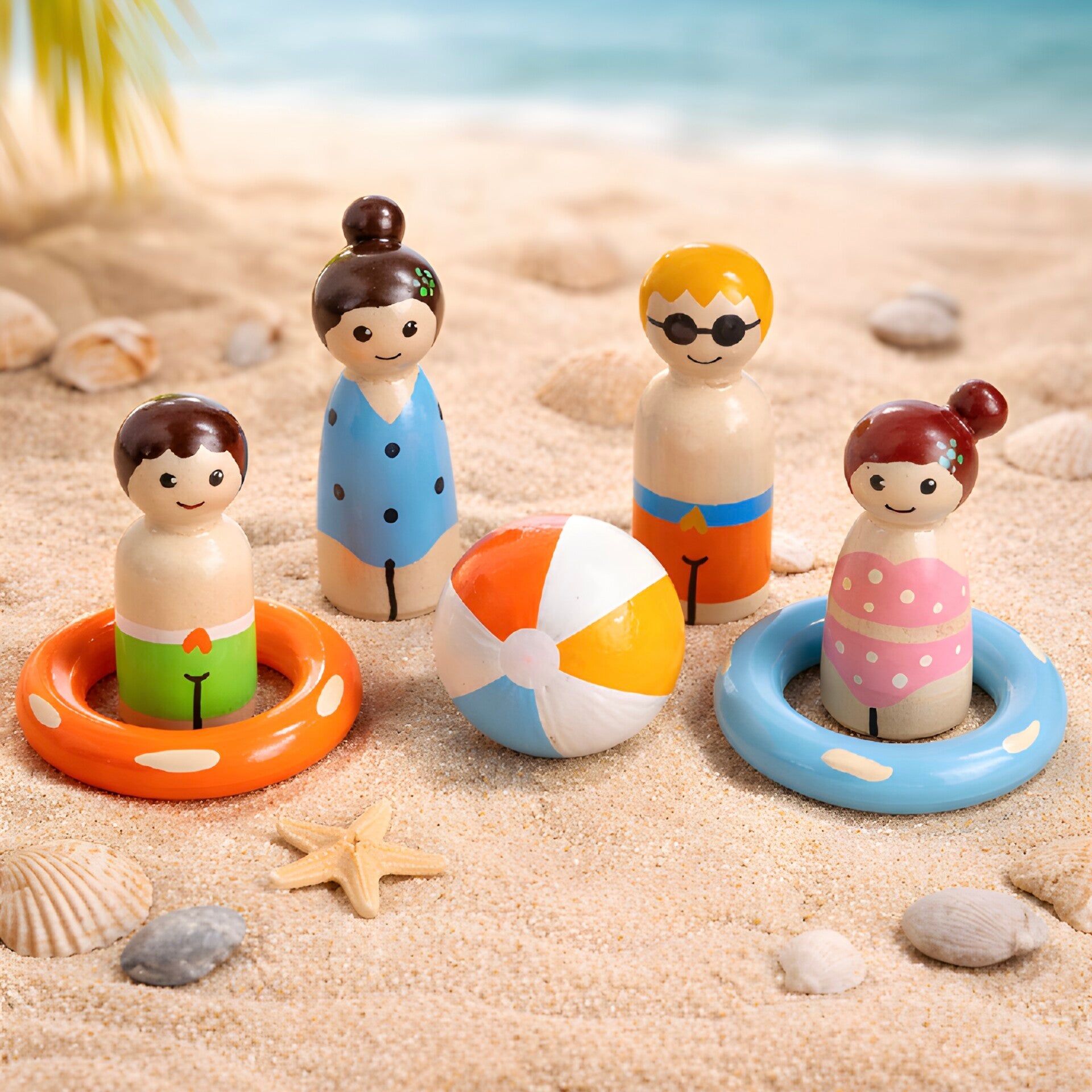 Zomer pegdolls (set a)