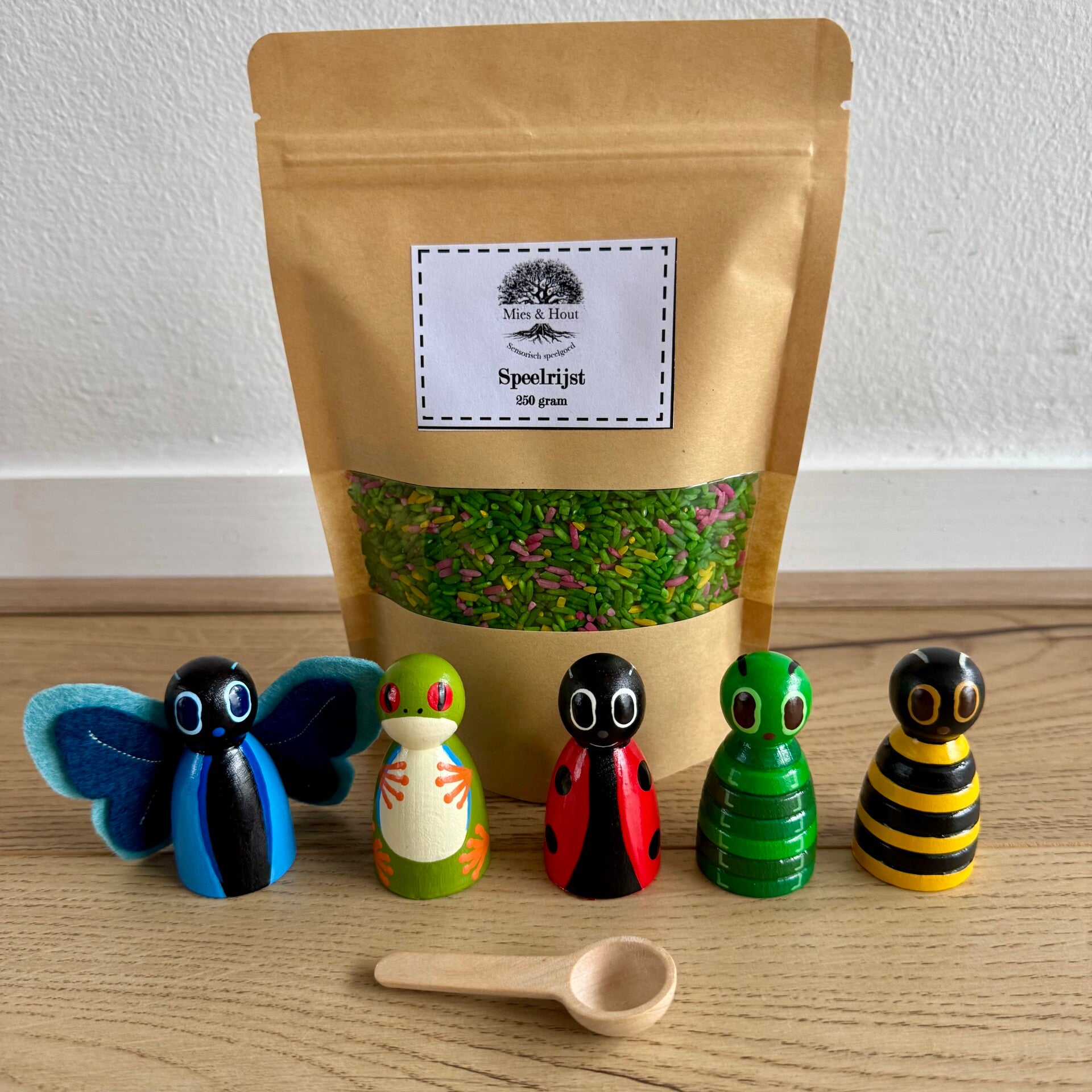 Lente Dieren met speelrijst