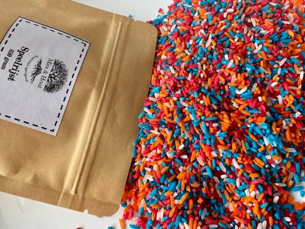 Speelrijst Thema Koningsdag 250 gram