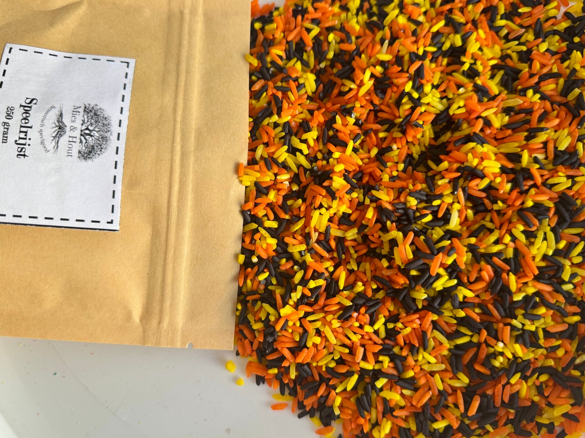 Speelrijst In de bouw