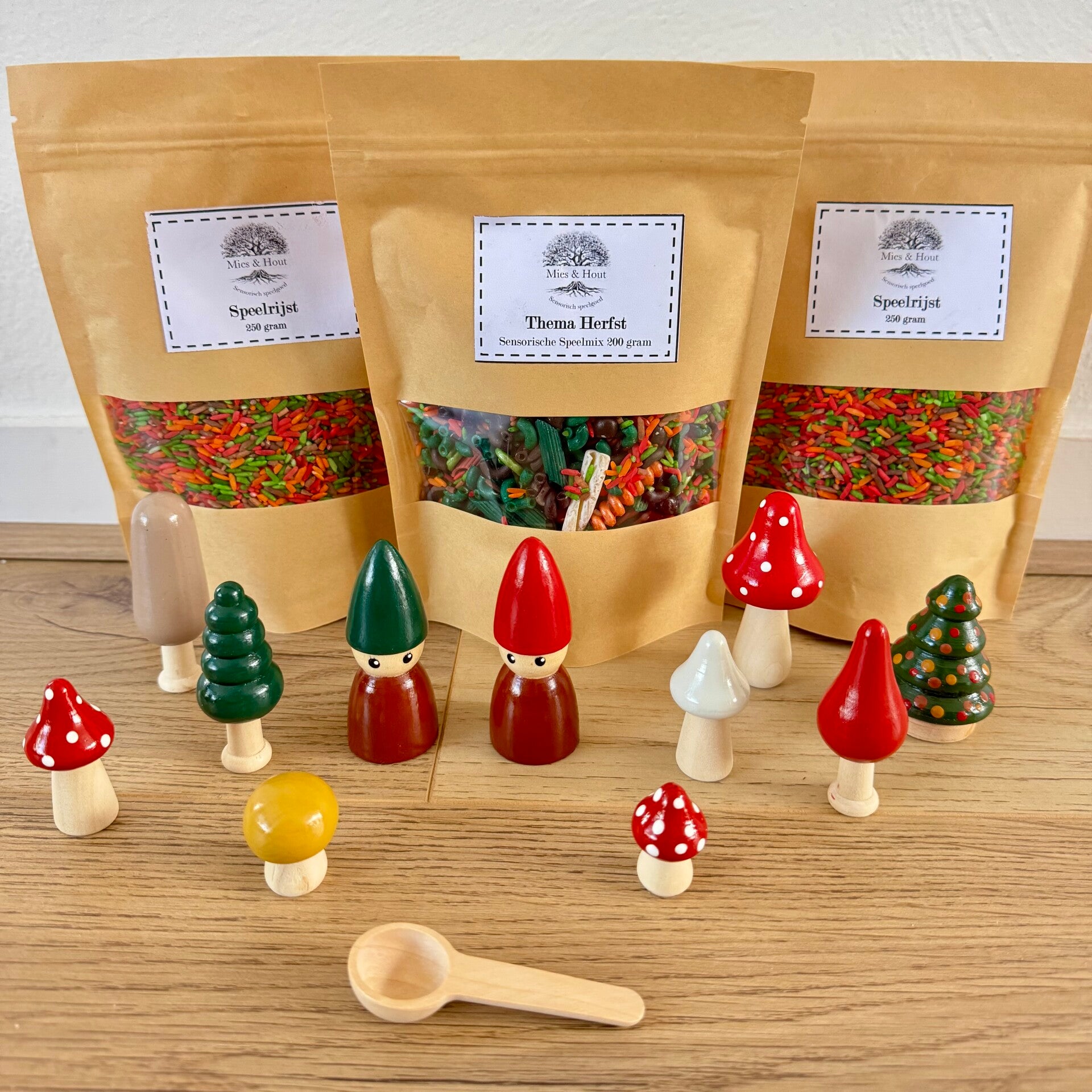 Sensorische speelset Thema Herfst