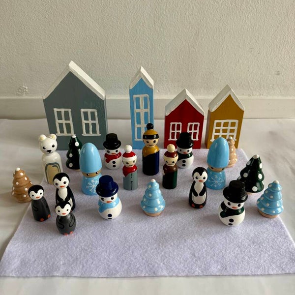 Winter pegdolls XXL set