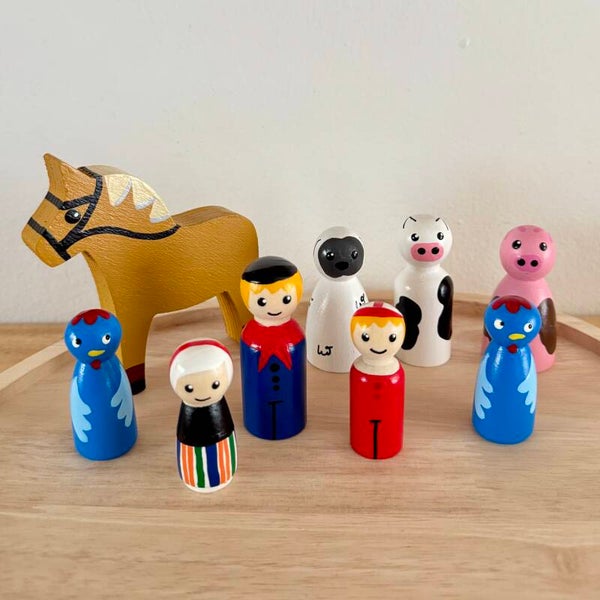 Boer Boris pegdolls