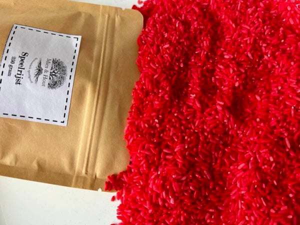 Speelrijst Rood