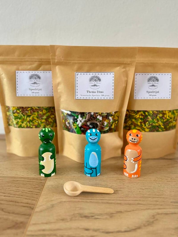 Sensorische set Thema Dinosaurus