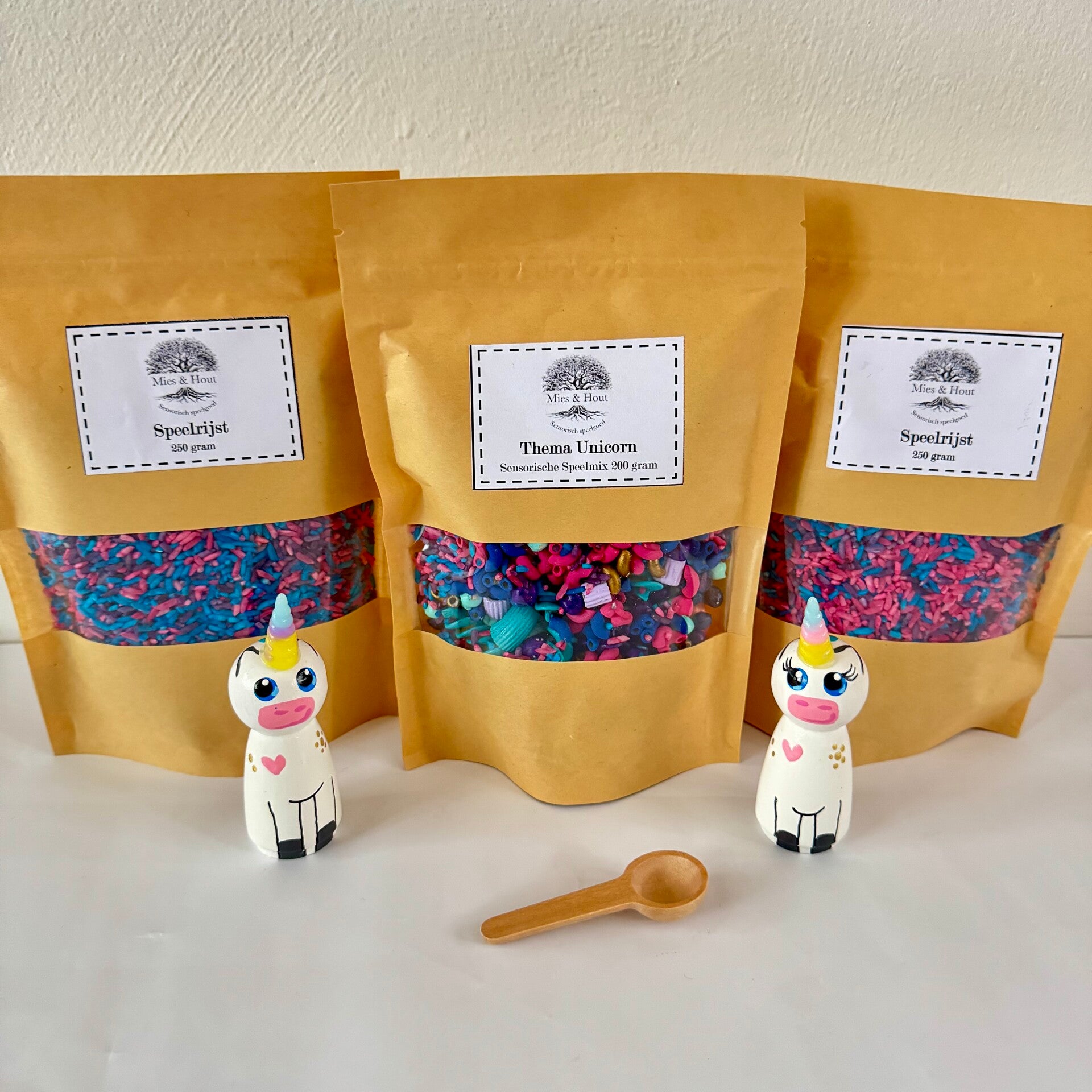 Sensorische set thema Unicorn