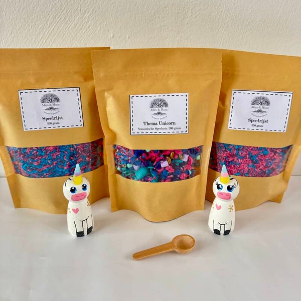 Sensorische set thema Unicorn