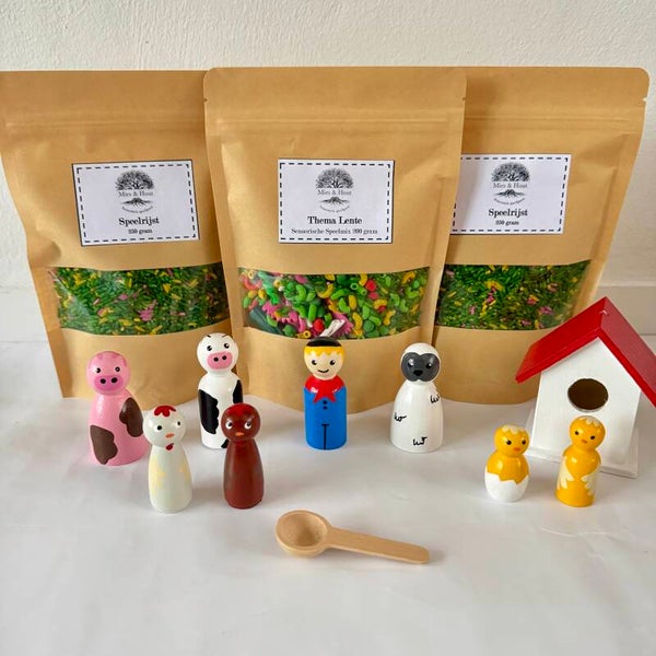 Sensorische speelset Thema Boerderij