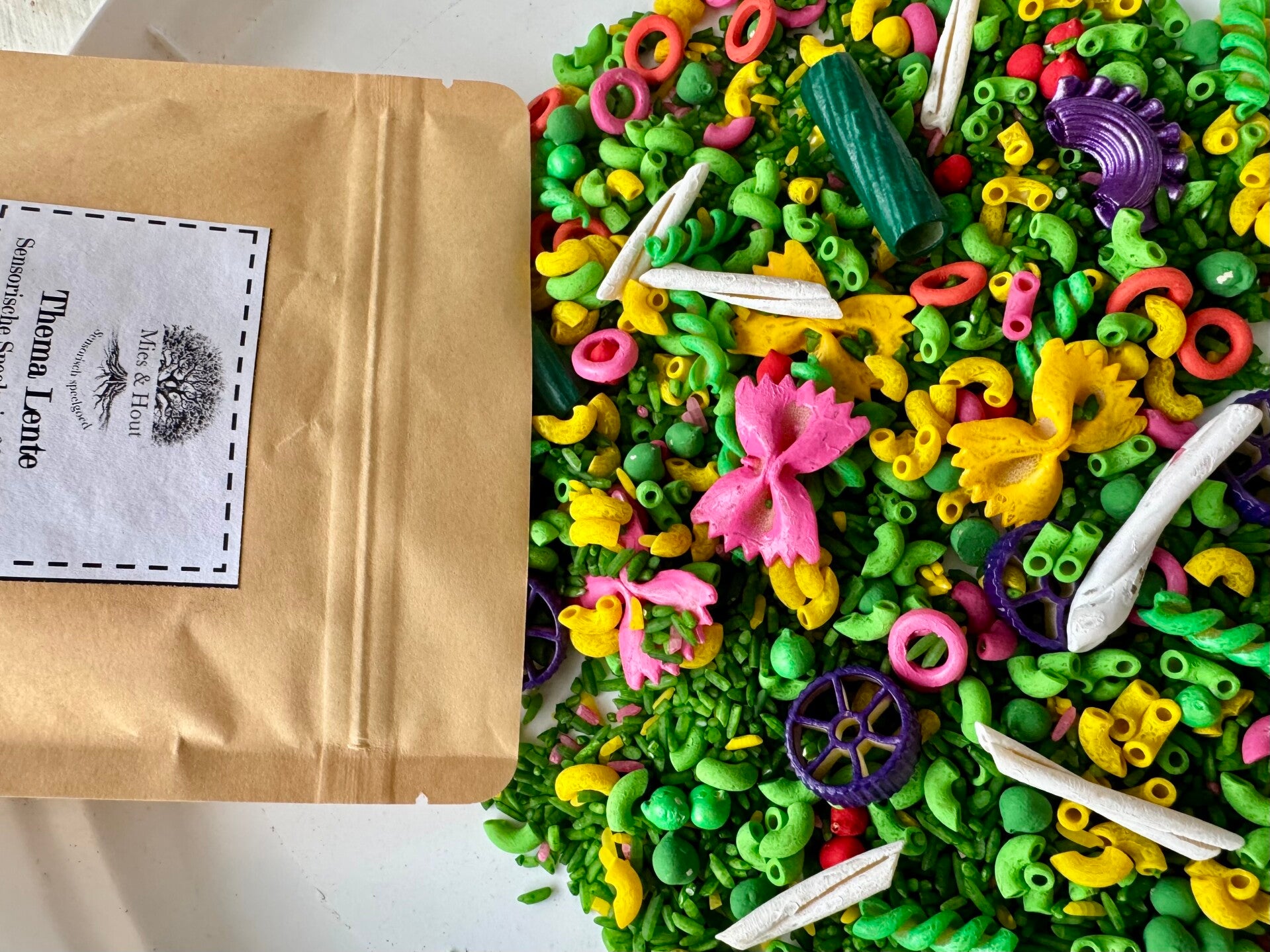 Sensorische speelmix Lente