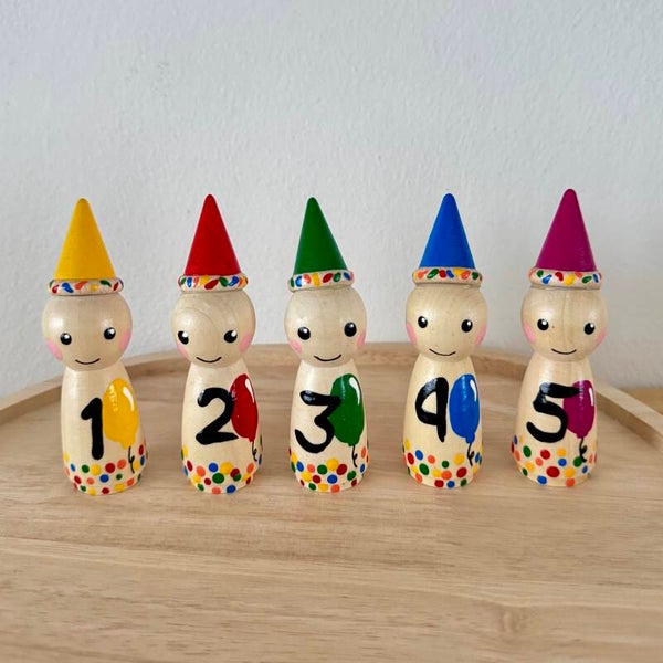 Verjaardags pegdoll