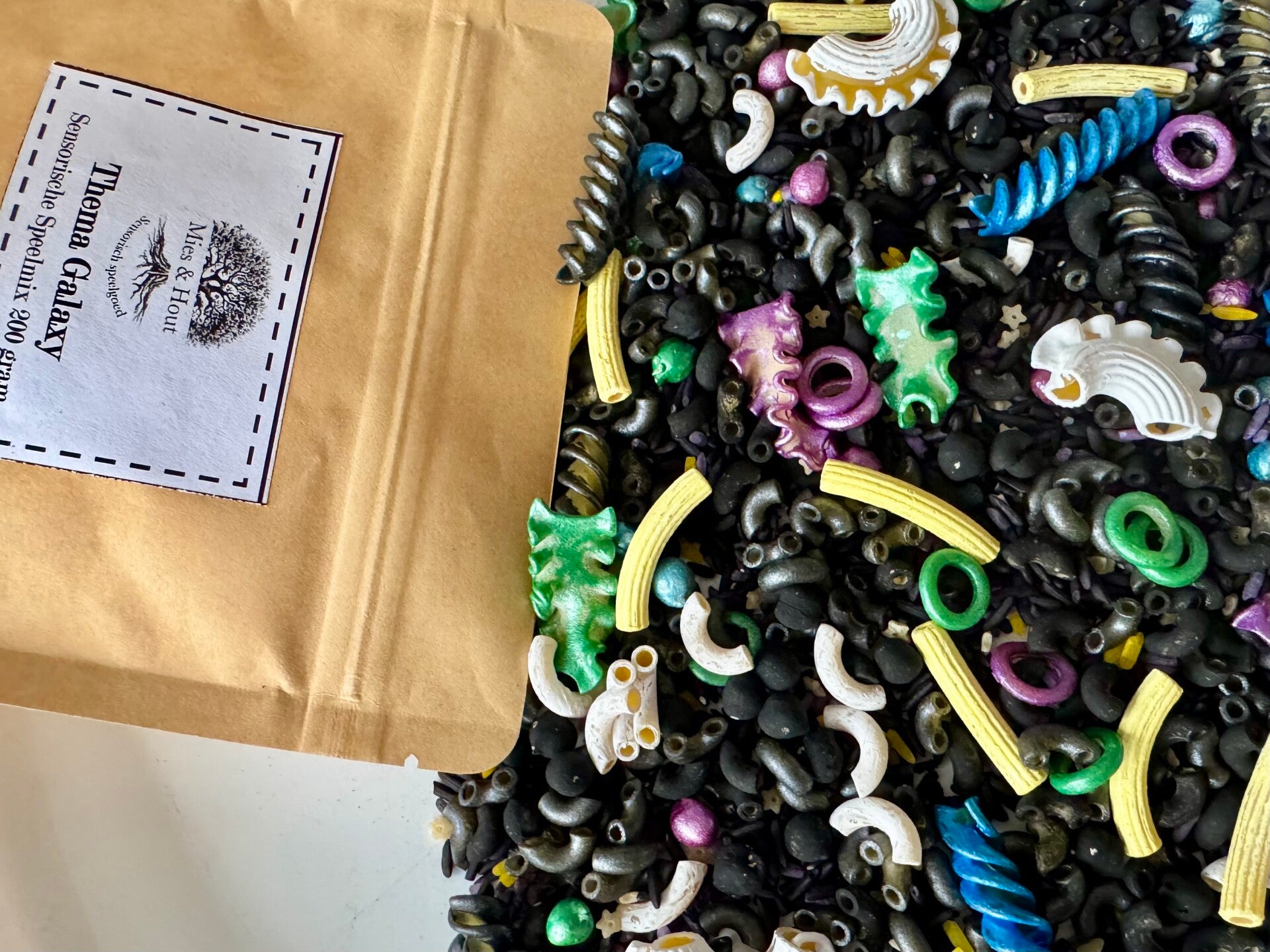 Sensorische speelmix Galaxy 200 gram