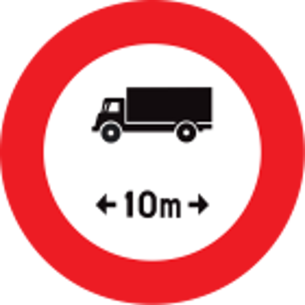 C25 Verkeersbord