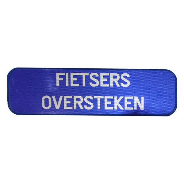 Verkeersbord FIETSERS OVERSTEKEN