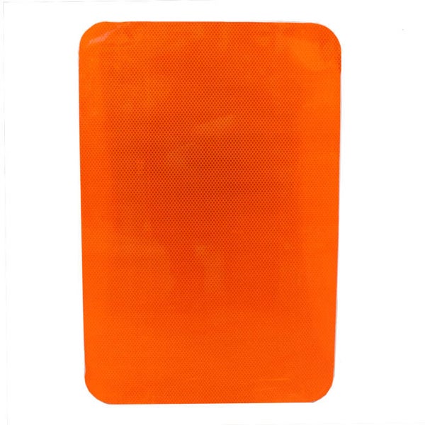 Verkeersbord TEKST-WIT-ORANJE