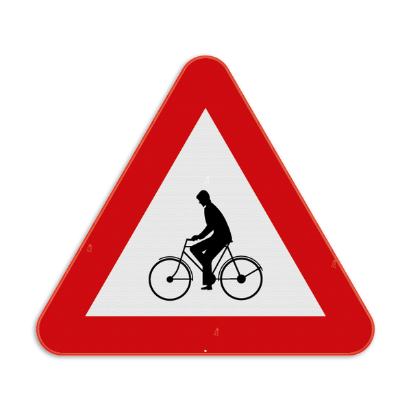 Verkeersbord FIETSERS O/D
