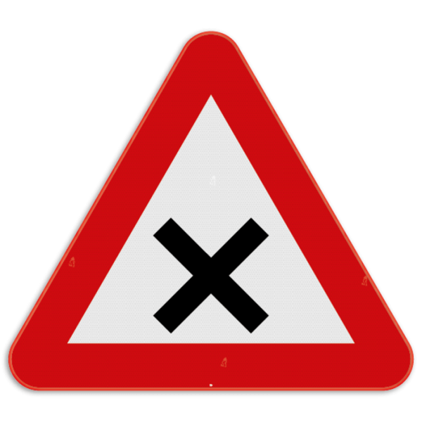 B17 Verkeersbord z.