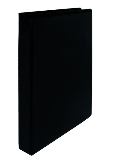 Presentatiemap A4 zwart 4-Rings