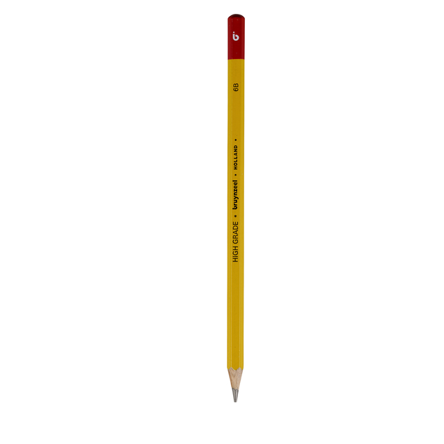 Potlood 6B Bruynzeel