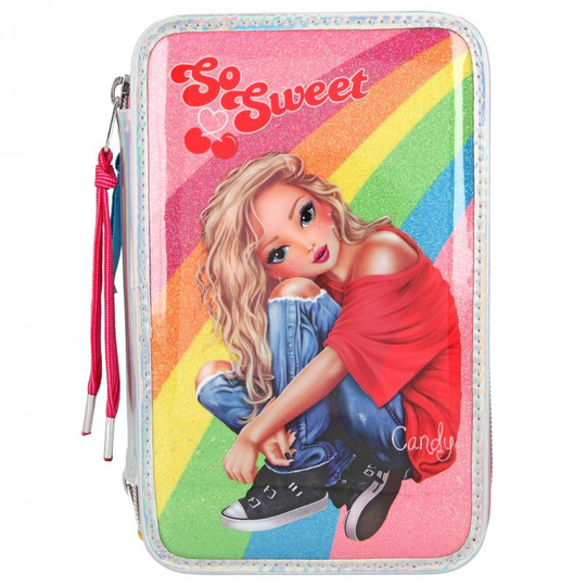 11049 TOPModel 3-vaks etui gevuld CHERRY BOMB