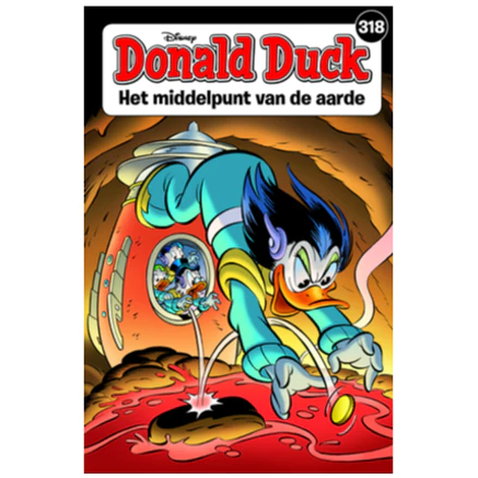 Donald Duck pocket 318. Het middelpunt van de aarde
