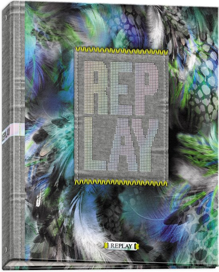 Ringband 23-rings Replay girls Peacock