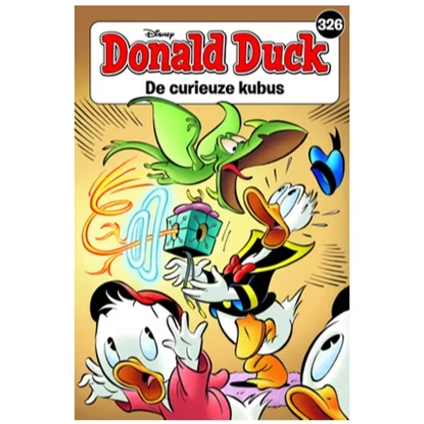 Donald Duck pocket 326. De curieuze kubus