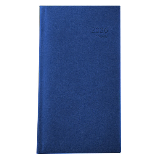 7/2 Zakagenda 2027 Brepols Optivision pocket Classica blauw